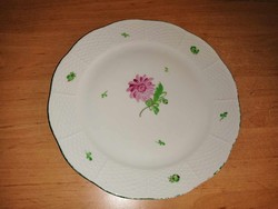 Herendi tertia porcelán őszirózsás lapostányér - átm. 25 cm (2p)