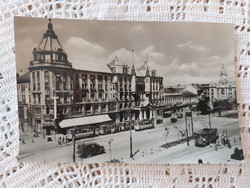 Régi képeslap fotó levelezőlap 1959 Debrecen Arany Bika szálló