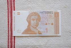 Horvátország 1 Dinár lot 1992 (10db) változó tartásfok