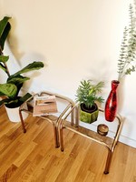 Vintage asztalka, lerakó pár, LV 688