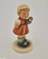 Hummel Goebel TMK8 2103/A puppet princess kislány bábuval 9.5cm