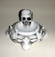 KOPONYÁS PORCELÁN KÍNÁLÓ, ASZTALKÖZÉP
