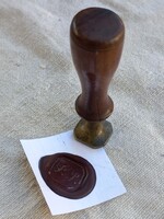 Antik viasz pecsétnyomó