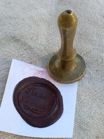 Antik viasz pecsétnyomó