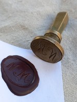 Antik viasz pecsétnyomó