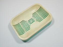 Retro műanyag szappantartó szappan tartó