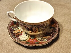 Dr. Chen gyönyörű 4 személyes kínai porcelán teás készlet kannával
