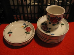 Retro Lilien porcelán alátétek  Alpenflora Josefine darabra eladók