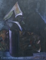 Németh György: Csendélet, 1971 (olaj, vászon)