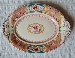 Sarreguemines fajansz süteményes kínáló- Minton 29.5x22 cm
