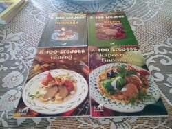 8 db -os szakacskonyv sorozat 2004 bol