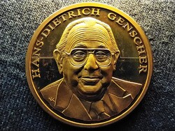 Németország Hans-Dietrich Genscher német külügyminiszter emlékérem
