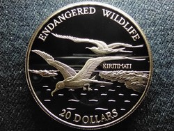 Kiribati Fregata .925 ezüst 20 dollár 1992 PP