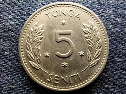 Tonga IV. Tupou (1965-2006) 5 Seniti 1968