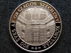 200 éves az Országos Széchényi Könyvtár .925 ezüst 3000 Forint 2002 BP PP