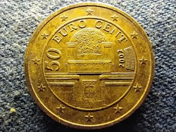 Ausztria Második Köztársaság (1945-) 50 Euro Cent 2002