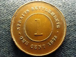 Malajzia Viktória (1837-1901) 1 Cent 1875