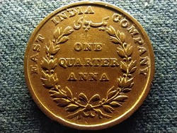 Holland Kelet India Viktória (1837-1901) 1/4 anna 1835