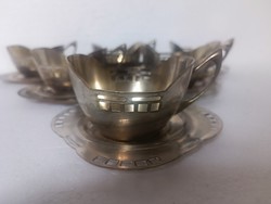 Wiener jugendstil Hoffmann Hans Ofner Argentor teás kèszlet bècsi szecesszió
