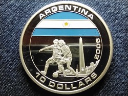 Libéria Labdarúgó bajnokság Argentína 10 Dollár 2005