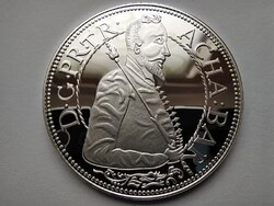 Magyar tallérok utánveretben Barcsay Ákos tallérja 1659 .999 ezüst PP