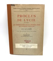 1948,  matematikai könyvritkaság: Proklosz kommentárja Euklidész Elemek I. könyvéhez számos ábrával