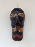 Antik afrikai Afrika Songye népcsoport maszk Kongó africká maska 783 dob 24 8845