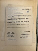 Dachau táborból felszabadított katona anyaga.