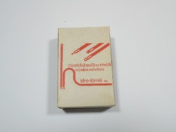 Retro reklám gyufa gyufásdoboz - Idro-Tömlő Kft. reklám