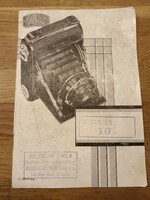 Zeiss Ikon fényképezőgép, egyéb kiegészítők katalógusa, 1930-as évek környéke, hiánytalan,