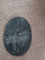 Német dögcédula katonai
