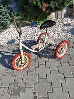 Régi Szovjet 3 Kerekű Kerékpár Tricikli.