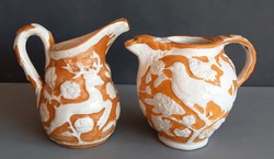 1950 by Rigo Bruxelles Belga 2 db kerámia kancsó ALKUDHATÓ