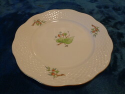 Herendi  csipkebogyós  / hecsedlis / kistányér 517 jelű , 19 cm