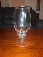 Hatalmas talpas üvegpohár (másfél liter űrtartalom)