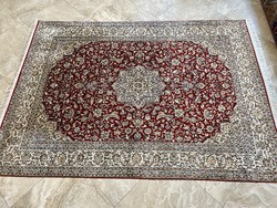 Kasmiri 100% selyemszőnyeg 226x154cm