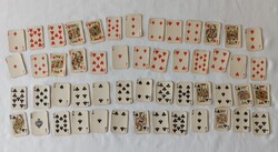 Mini French Card Deck Set for Sale! 52 Pieces Retro