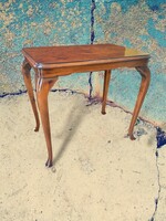 Biedermeier lerakóasztalka, korabeli