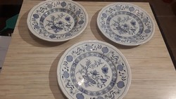 Angol porcelán hagyma mintás tányérok.