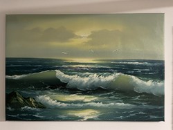 Aranyhíd a tengeren, Nagy méret 90x60 cm