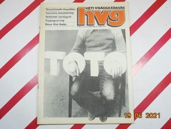 Régi retro újság - HVG Heti Világgazdaság - 1983. október 8. , V. évfolyam 41. (227.) szám