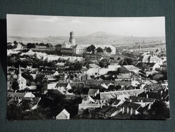 Képeslap,Sopron, Szélmalom laktanya látkép,részlet, 1962-