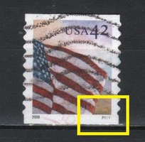 Lemezszámos USA 0467  Mi 4344 BL      (V1111)     2,00 Euró