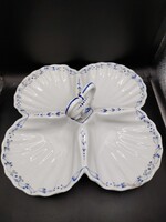 Alt Wien porcelain centerpiece, xix. Century intaglio, 30x30 cm. 8458