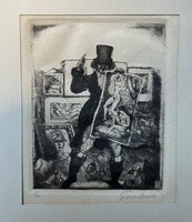 Gara Arnold (1882-1929) Rézkarc 1922