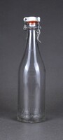 1S814 Old German mineral water porcelain screw cap bottle 26.5 cm