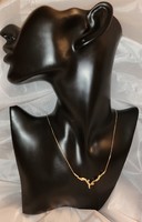 Elysian fantázia   sterling ezüst nyaklánc 14 K aranyozott  925/ - új