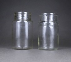 1S823 Régi befőttes üveg pár 0.75L