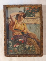 Régi olajfestmény (1932?)