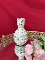 Gyönyörű retro szürke kerámia  váza , nosztalgia,  Hódmezővásárhelyi